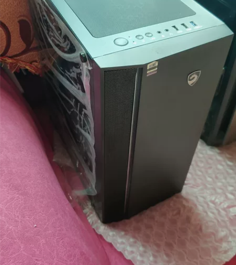 电脑机箱，拆机，京天华盛机箱，侧透玻璃玻璃...