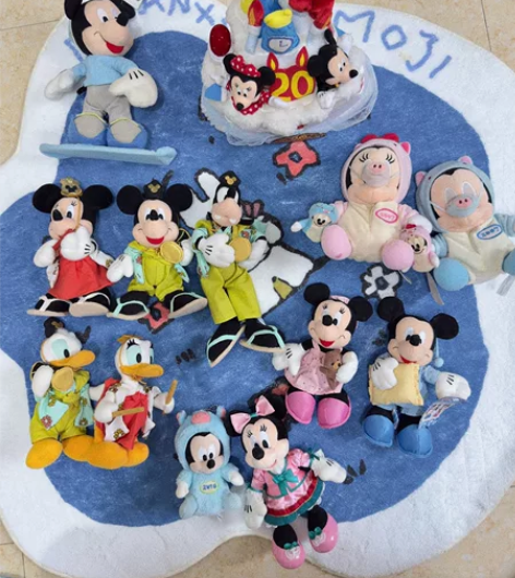 迪士尼现货 米奇米妮唐老鸭高飞 限定中古绝...