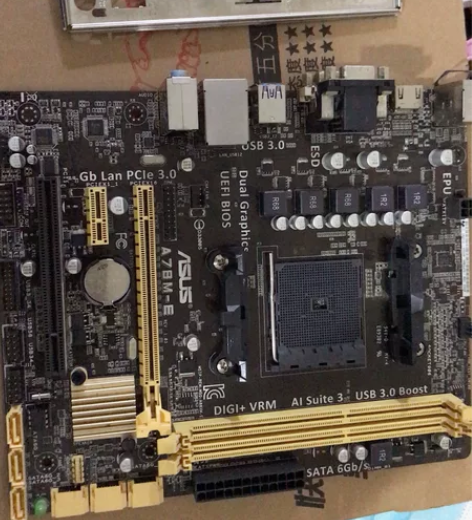 华硕A78M-E全集成FM2+主板，包测包...