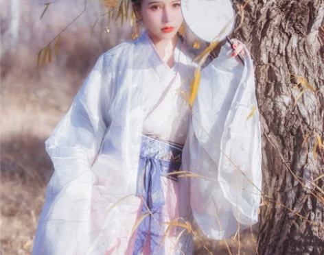 ?现货 司南阁 白芷 魏晋风传统汉服女交领...