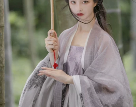 ?司南阁原创【影】汉服女款宋制对襟衫裙吊带...