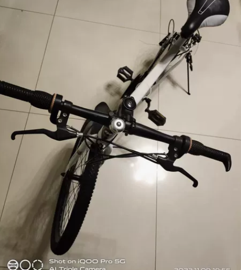 24#明旭牌山地车适合身高1米6左右骑行。...