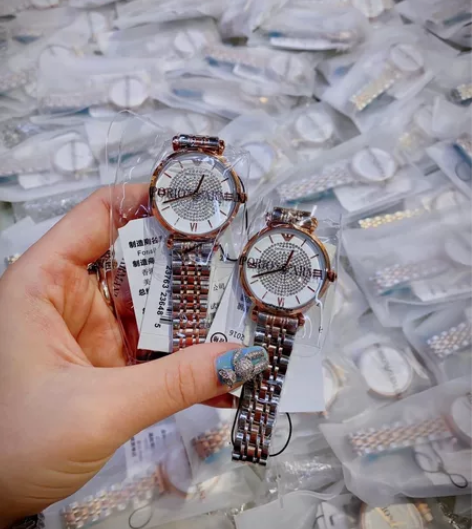 阿玛尼满天星手表，点击我想要跟我聊聊吧 感...