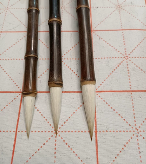 紫竹杆兼毫大中小毛笔，古朴优雅，非常好写 ...