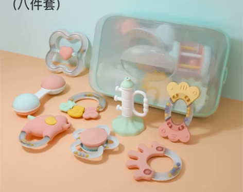 出闲置：贝恩施婴儿手摇铃婴幼儿新生儿宝宝益...