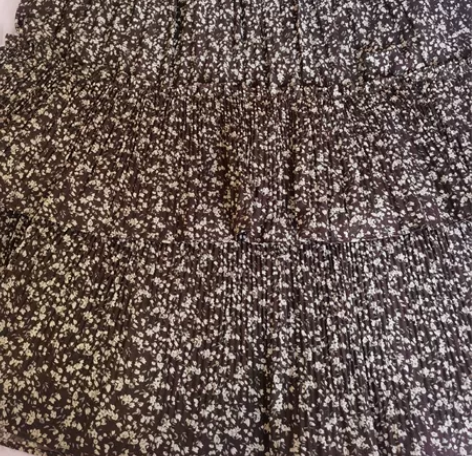 雪纺碎花半身裙，蛋糕裙，松紧腰均码，断舍离...