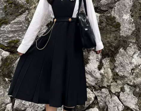 正版护奶裙日系JK制服套装裙子显瘦学院风甜...