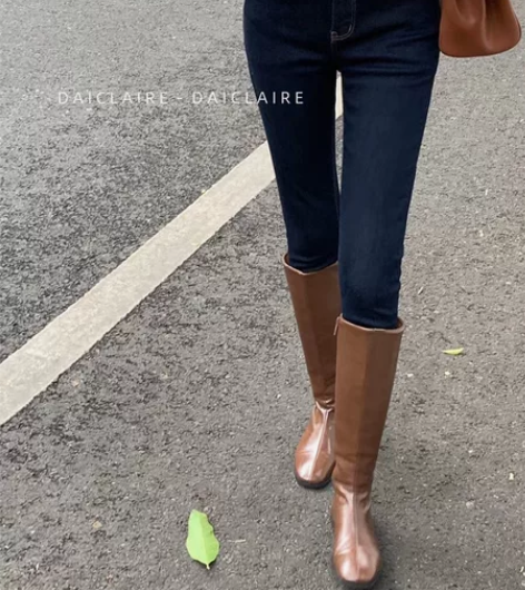 韩国daiclaire91209牛仔裤女代...