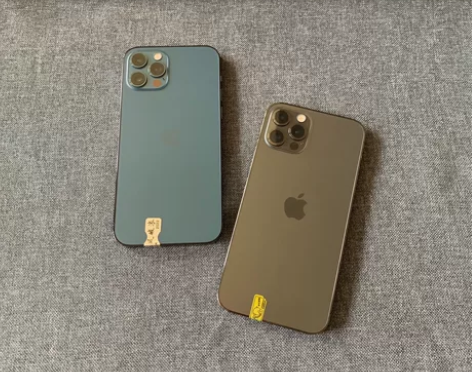 苹果12Pro蓝色128G美版有锁有面容i...