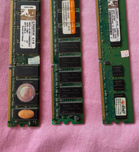 老式台式机内存ddr2，和ddr 感兴趣的...