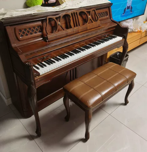 永昌钢琴用了7.8年孩子学习忙闲置了，现转...