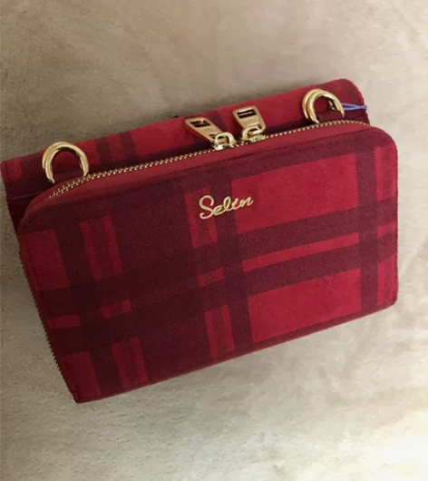 硬货女士单肩包手拿包，全新，可拆分，有肩带...