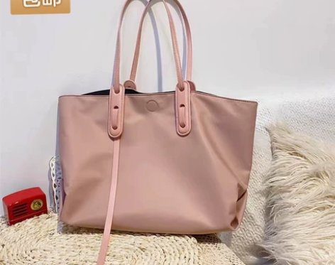 全新包邮韩版尼龙防水牛津布简约托特包女士大...