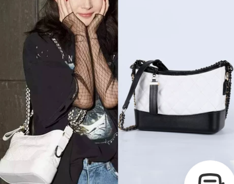 明星同款小香风菱格链条流浪包包女2018新...