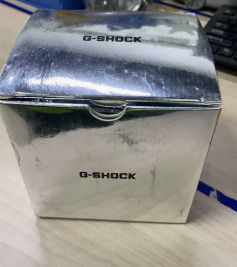 出卡西欧周边冰盒表盒，95新，就拆开了放在...