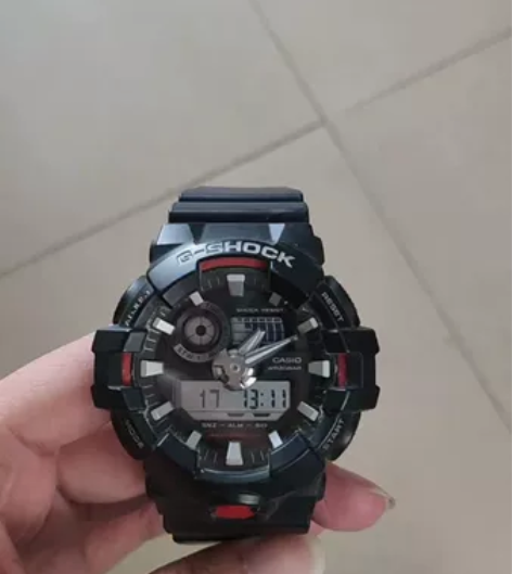 卡西欧Casio男表G-SHOCK 黑红G...
