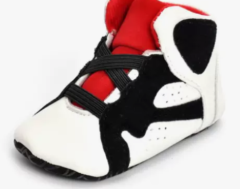 帅气款宝宝中邦运动鞋 0-1岁婴儿布底软底...