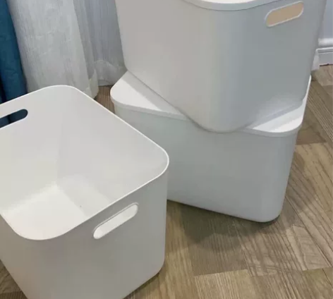 单位集体采购的收纳盒剩下50个便宜卖了带盖...