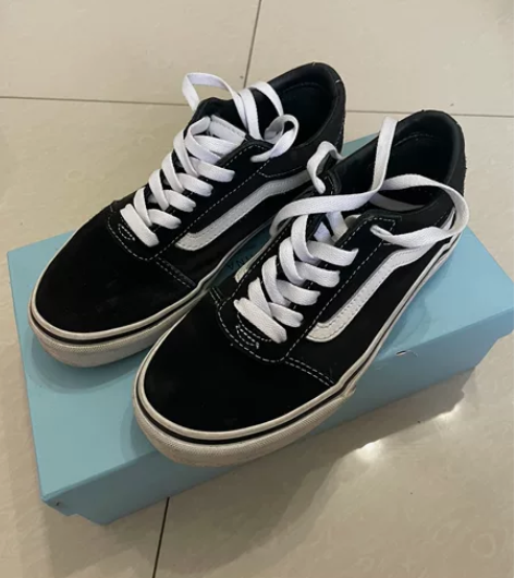 【搬家清理】Vans范斯经典款系带帆布鞋 ...
