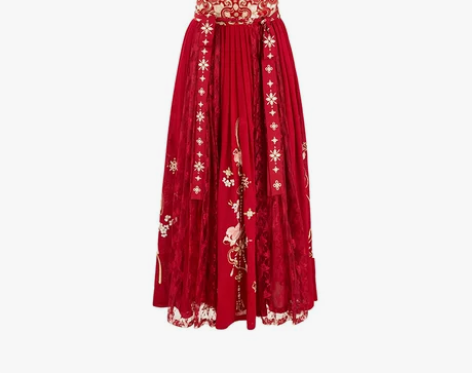 【十三余 小豆蔻儿】[牡丹国色]刺绣对襟齐...