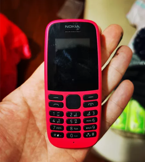 诺基亚105 2g手机 红色带原装充电器 ...