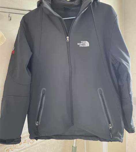 95新tnf北面正品软壳加绒连帽外套   ...
