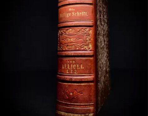 德文古董书记，包括大量铜版画，1851年印...