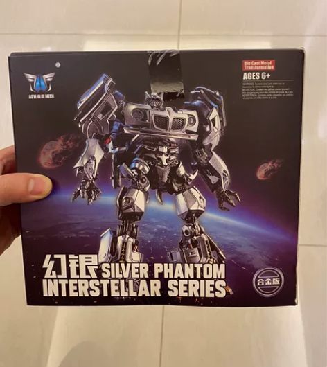 全新未拆封现货！包邮变形金刚，ls18黑曼...