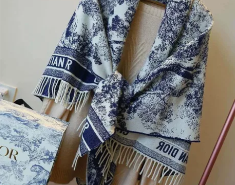 【*送礼袋 大牌围巾合集双面仿羊绒围巾流苏...