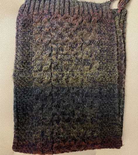 Kama围巾，16年专柜购入，没有成分标了...