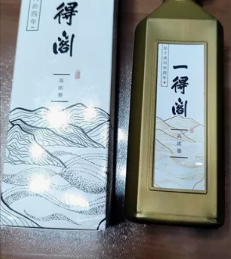 一得阁正品墨汁500g书法初学者练习墨水毛...