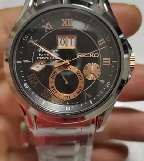 SEIKO精工SNP062万年历人动电能表...