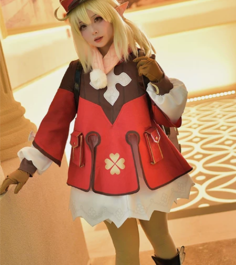 和顺动漫原神cos服可莉cosplay 就...