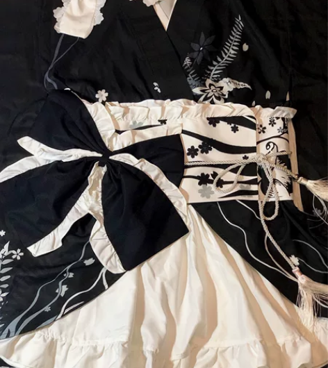 猫与三町目 缘之空穹妹cos服和服浴衣 春...