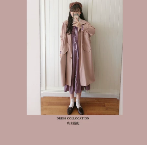 魏什么reallywhy 风衣，全新。精致...