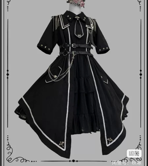 薄暮之海小军官 * 原创lolita军lo...