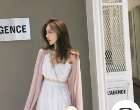 美美的夏夏 定制白色蕾丝飘逸仙女连体裤 很...