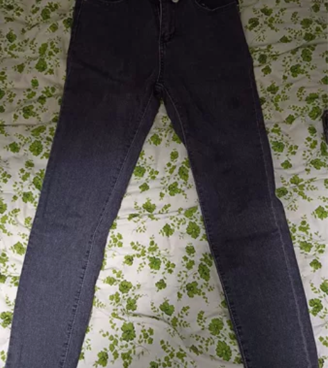 灰色烟管裤  可高腰可低腰很有设计感 s码