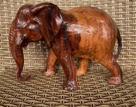 粗皮单象木雕 手工木雕海南黄花梨小叶紫檀刀...