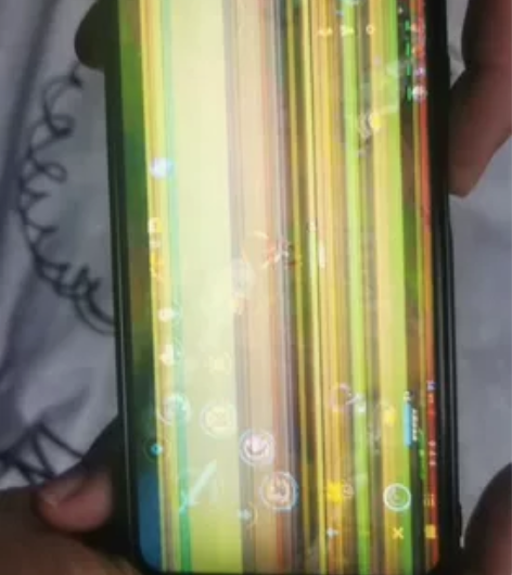 荣耀9x 6+128花屏售出不退换