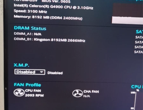 华硕H310M主板的台式机低价转让，内存8...