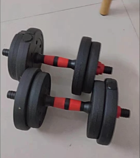 健身工作室不做了低价出全新未拆封哑铃家用运...
