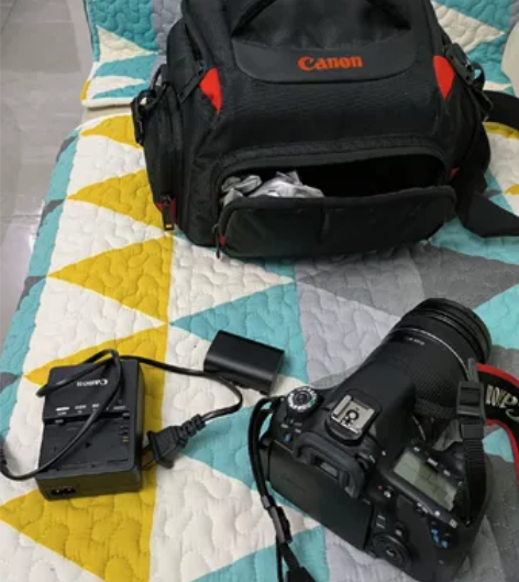 佳能单反照相机 60d18-135镜头 所...