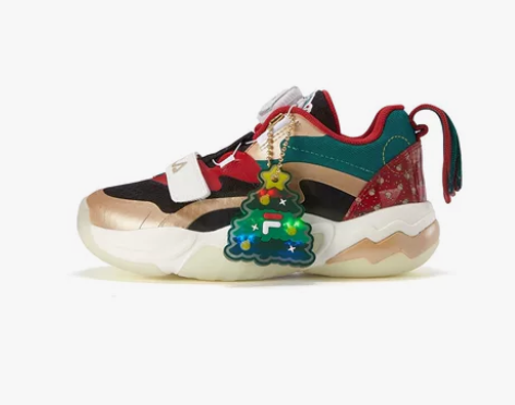 全新专柜正品斐乐秋冬圣诞款圣诞节特定款男童...