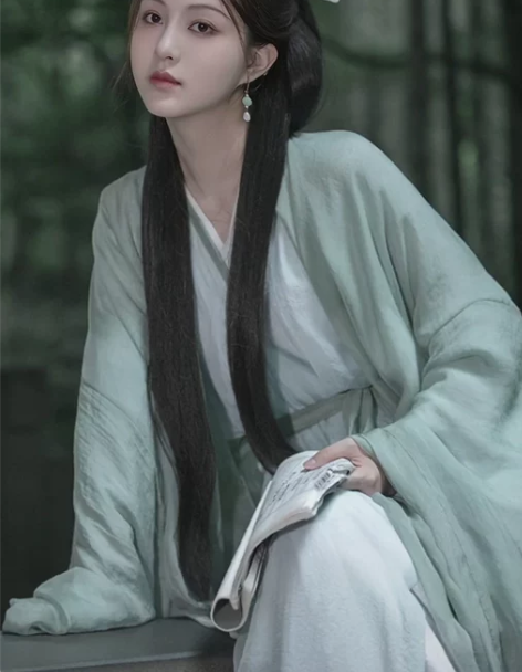 汉服清冷系汉服女晋制2022新款女古装魏晋风