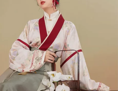 《七月夕》锦城花 原创日常晋制汉元素改良汉...