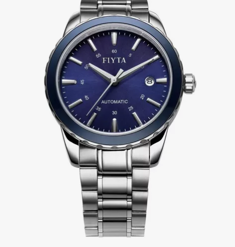 飞亚达 【恒昱系列】蓝色表盘太空强化钛机械...