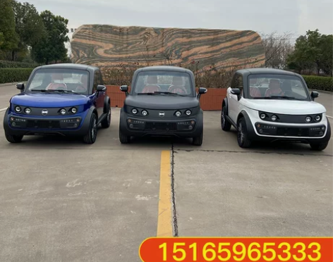 新能源森地嘟嘟电动汽车四轮成人家用跑车油电...