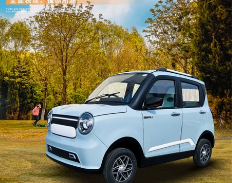 四轮电动车女士家用代步车油电空调新能源汽车...