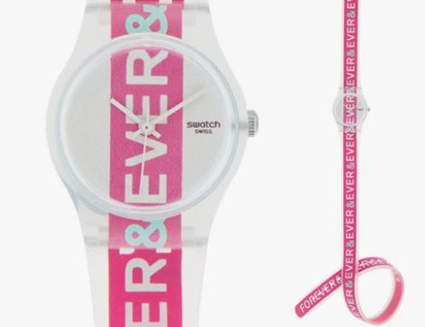 出swatch亘古永恒，长表带，全新微瑕（...